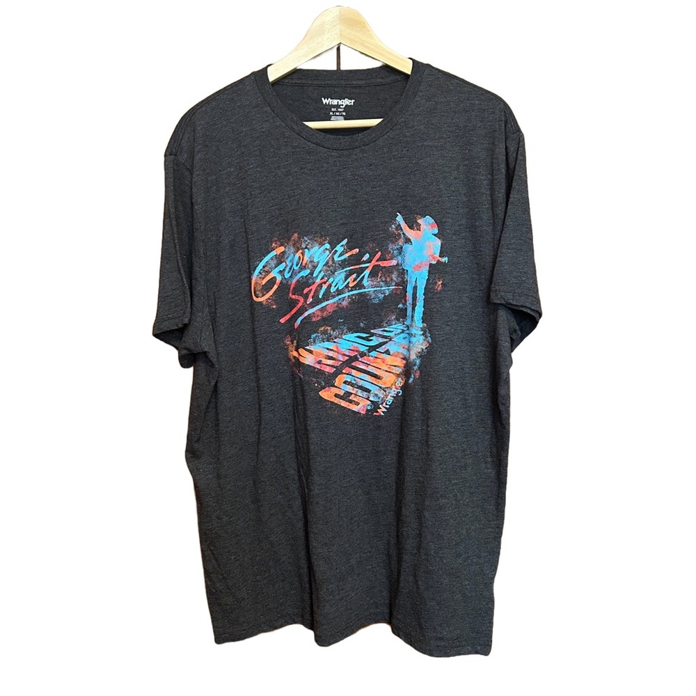 George Strait Wrangler Graphic Tee - “King of Country”